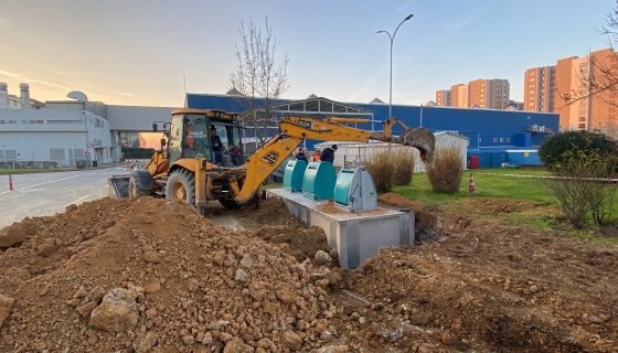 Underground Waste Containers Project Implemented for Municipality